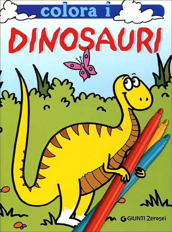 Colora i dinosauri Ordina Subito