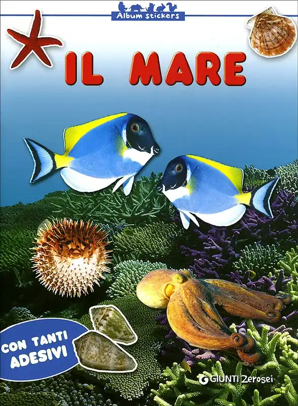 Il Mare Album Stickers. Con tanti Adesivi Sconto