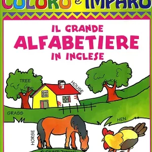 Prezzo Basso Il grande alfabetiere da colorare. In inglese