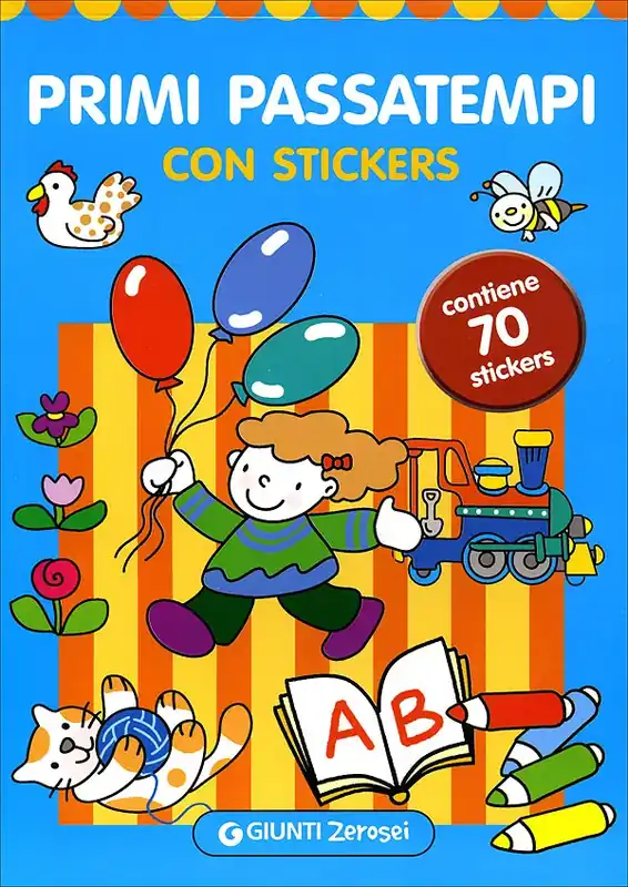 Promo Stagionale Primi passatempi con stickers contiene 70 stickers