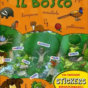 Più Venduto L‘alfabeto magico. Il bosco con tantissimi Stickers riposizionabili