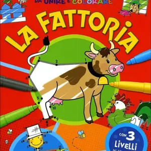 La fattoria I puntini da unire e colorare. Con 3 livelli di difficoltà Ultima Occasione
