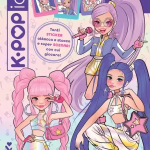 Ordina Subito K-POP Idol. Scenari sticker. Star sul palco!