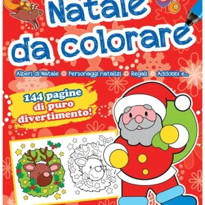 Saldi Natale da colorare Alberi di Natale - Personaggi natalizi - Regali - Addobbi e... - 144 pagine di puro divertimento!