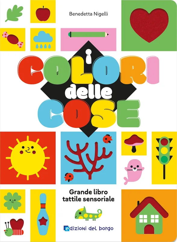 Ultimissimo Modello I colori delle cose Grande libro tattile sensoriale