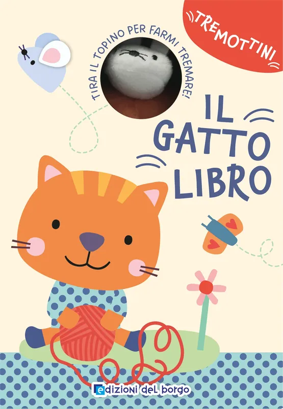 Professionale Il gatttolibro Tira il topino per farmi tremare